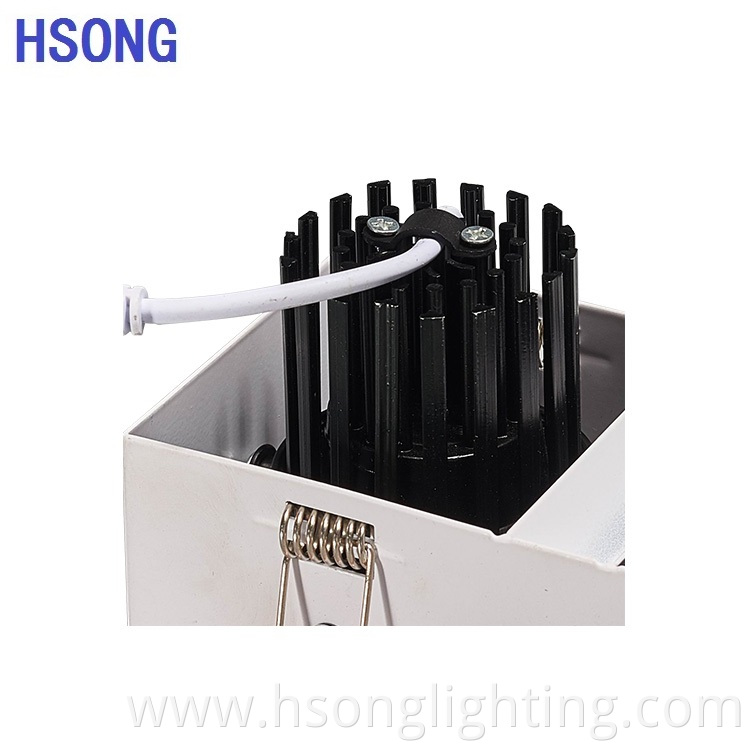 HSONG New ceiling mini spot light 7W Square Led Light